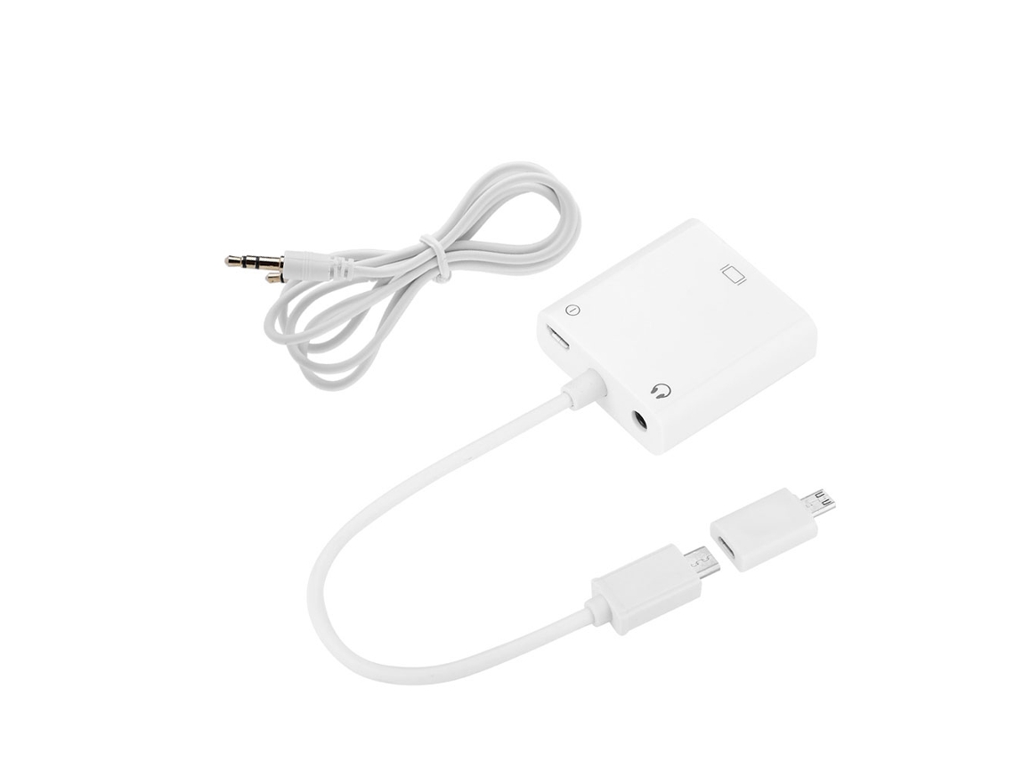 Adaptador EOOCOO (telefone para Projetor, Vga com Interface de Áudio)