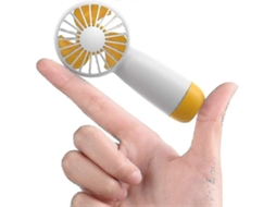 Mini Ventilador De Mão, Portátil Com Cordão, Bolso Pessoal