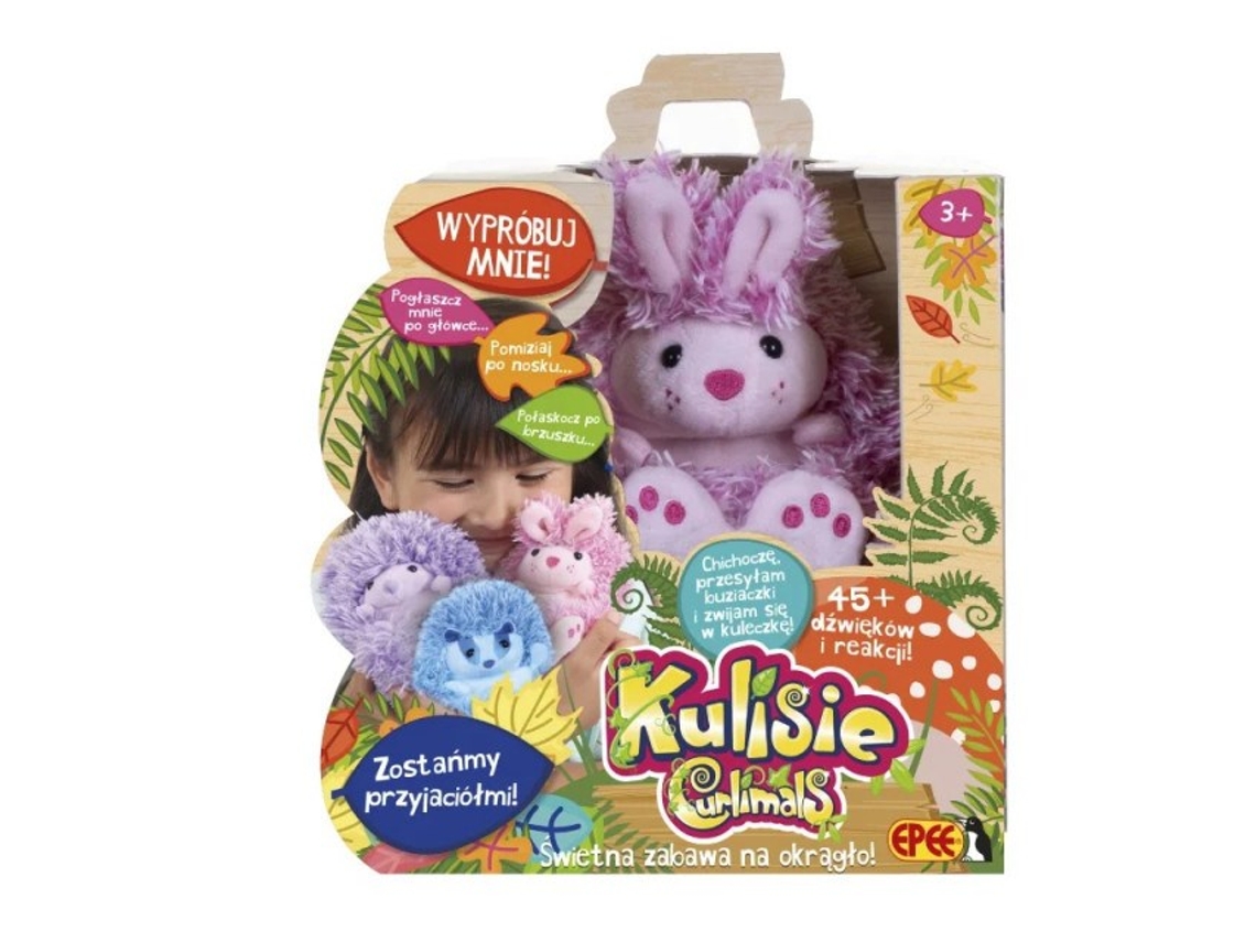 Backstage Peluche Interativo Coelho Rosa Epee