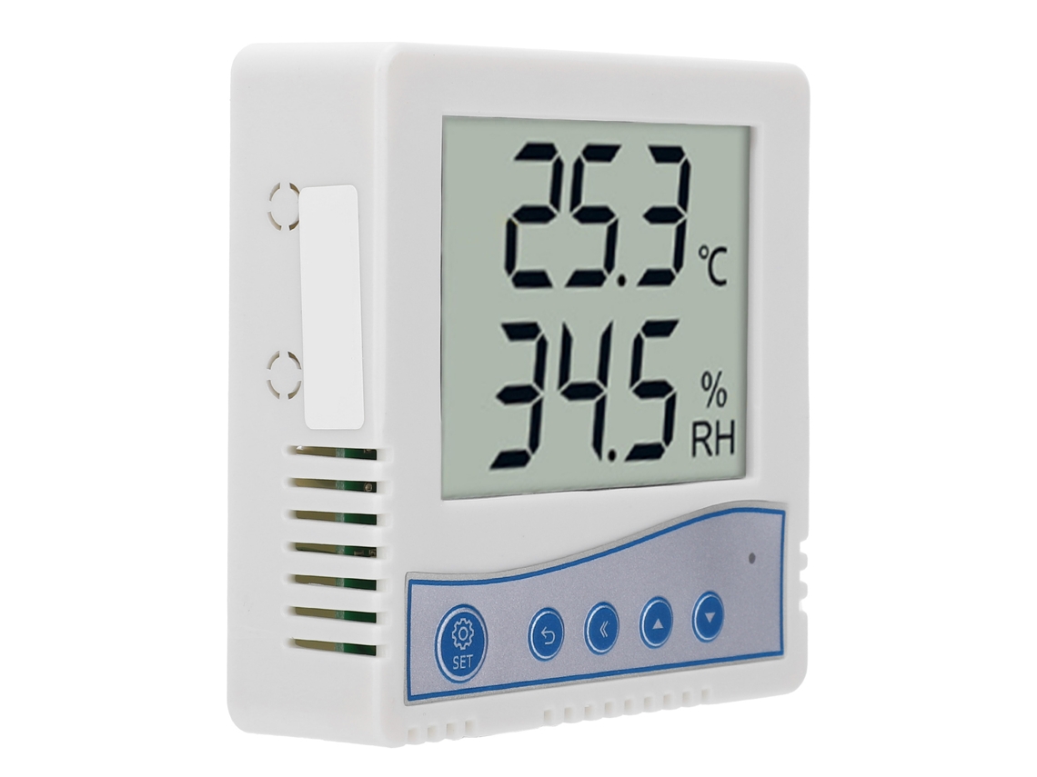 Laxiscreed Transmissor De Temperatura E Humidade Industrial De Alta Precisão Com Display Lcd