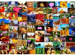 Quebra Cabeça Grafika Collage Zen 1500 Peças