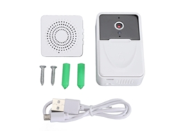 Campainha Inteligente Wifi 2.4g Hd 1080p Ip66