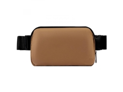 Mochila de Corrida ao Ar Livre, Impermeável, 1L, Material Pu, Marrón (S/MARCA)