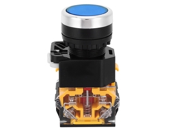 Conjunto de 5 Interruptores Push Button 22mm 37v 440v