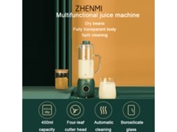 Liquidificador Zhenmi 300w Sem Filtro Mini