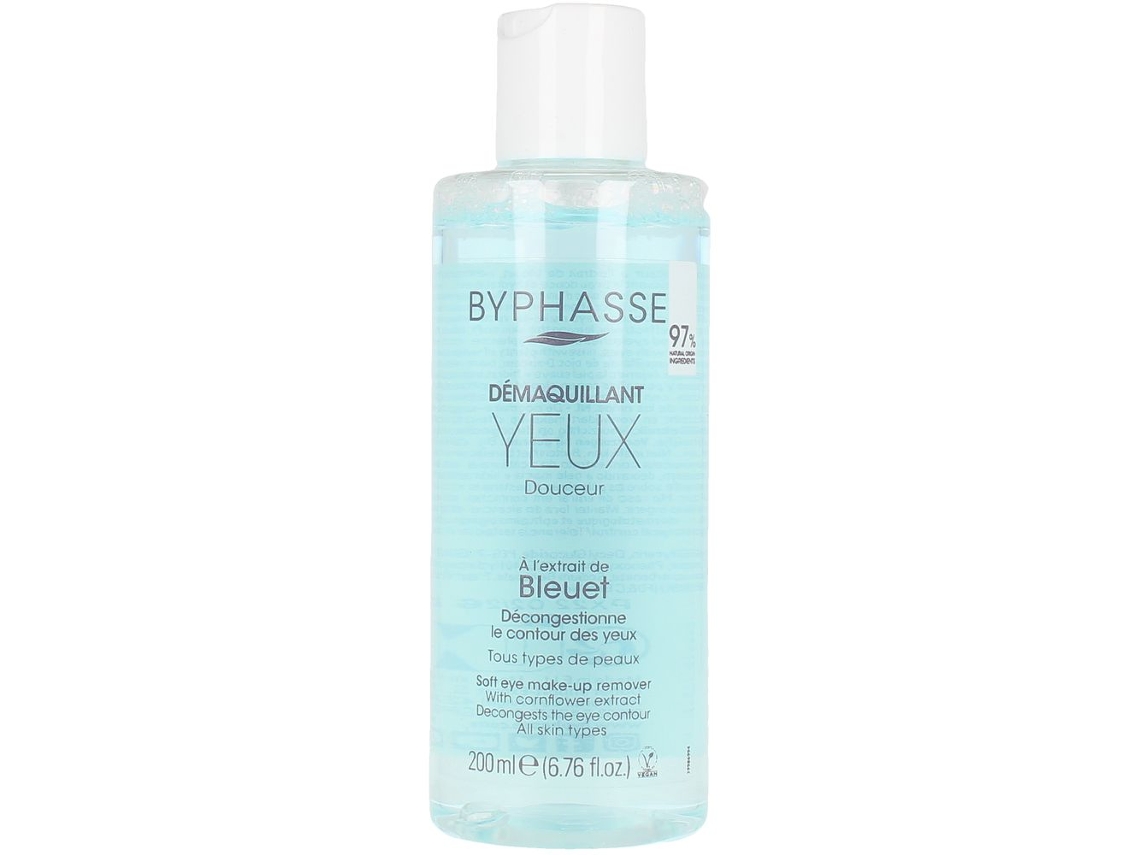 Douceur Eye Make-Up Remover Extrato de Centáurea BYPHASSE 200 Ml