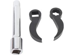 Conjunto De Adaptadores De Chave De Alavanca Compacta Em Aço Inoxidável Para Reparos.