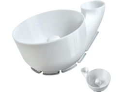 Bacia De Lavagem Com Escorredor, Enxágue Automático Com Função De Centrifugação, Utensílio De Cozinha.