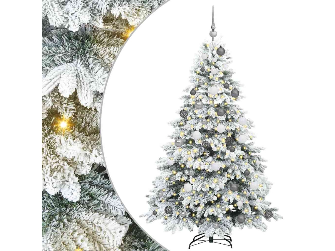 Decoração De Natal Vidaxl Verde Plástico (180 Cm)