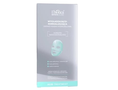Tratamento Ácido Estético Clinic Lbiotica Máscara Hydrogel Normalizadora Suavizante