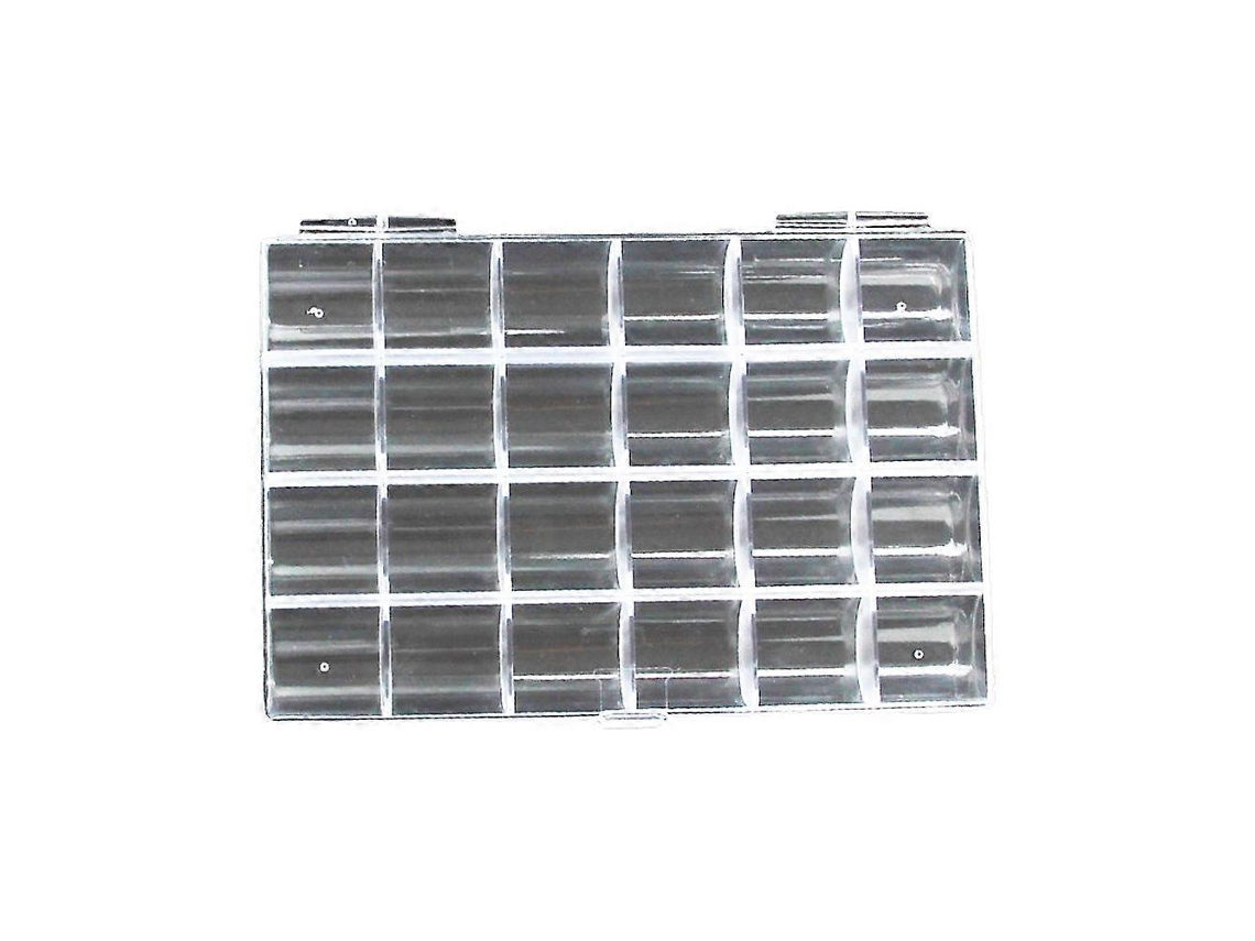 Caixa Organizadora Transparente Para Decoração De Unhas, Strass E Acessórios De Cristal. Hengjian