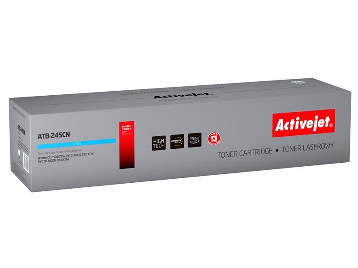 Activejet Atb-245Cn Toner 1 Unidades Compatível Ciano