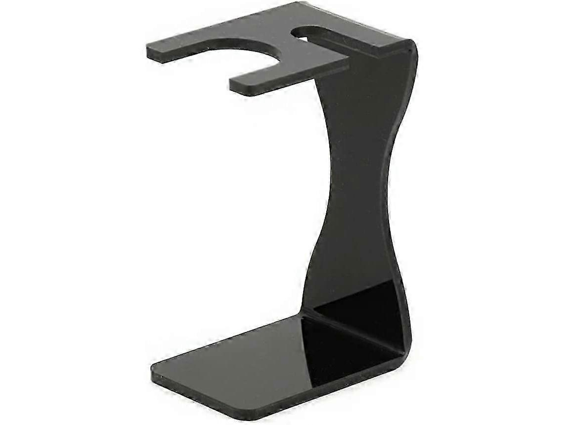 Suporte Para Pincel E Lâmina De Barbear Em Acrílico, Ideal Para Barbear E Barba, Ferramenta De Barbear Masculina, Preto Hengjian