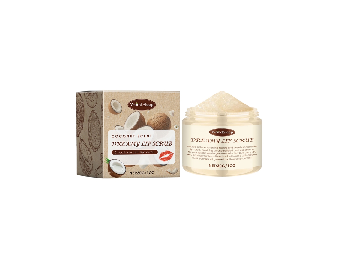 Exfoliante Labial de Côco Natural Diário