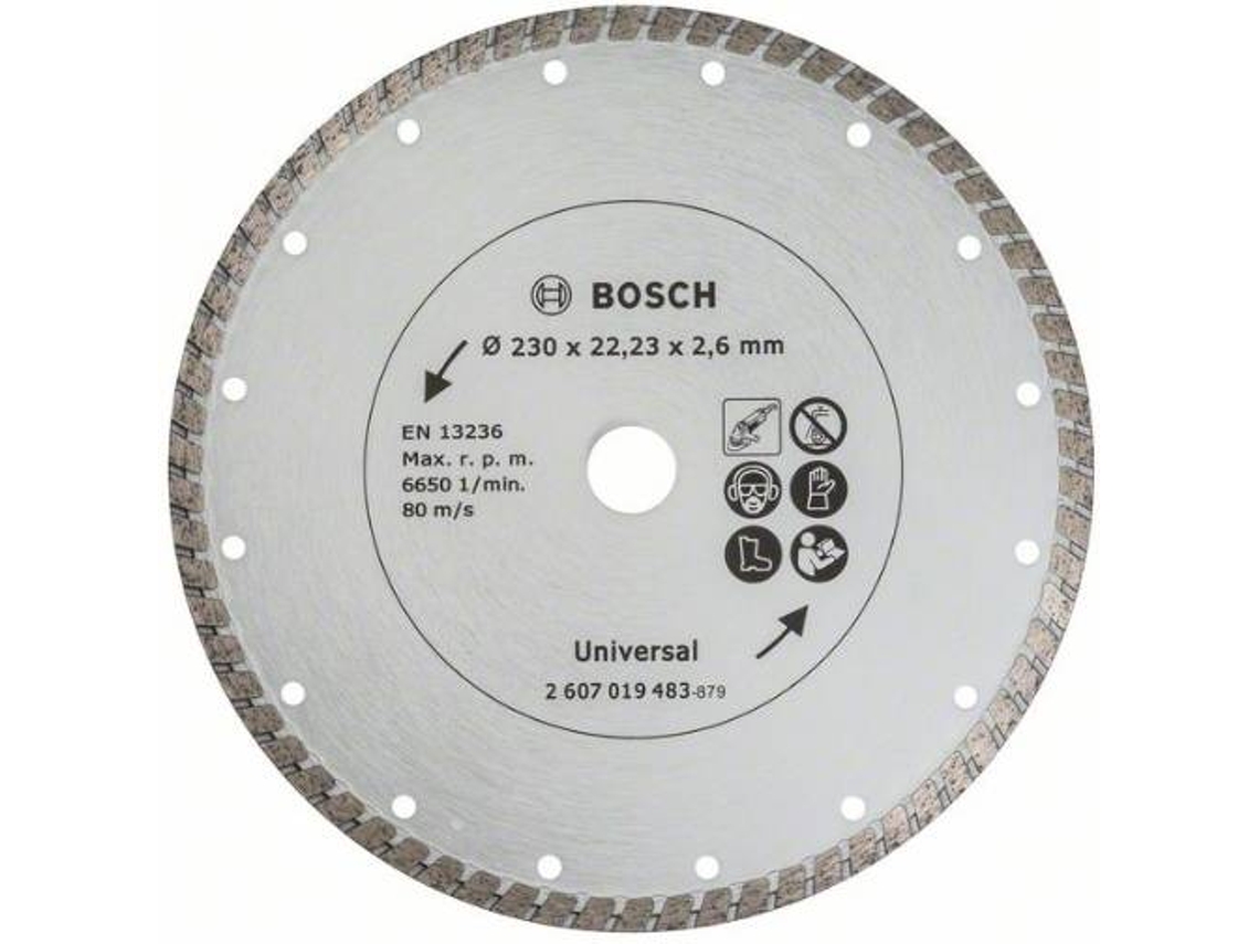 Disco de Corte de Diamante BOSCH ''Turbo'' - 230 mm