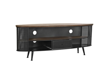 Móvel de Tv Dkd Home Decor Abeto Metal (150 X 39 .