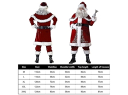 Fantasia de Papai Noel, Cor Vermelha AQUAFORGE