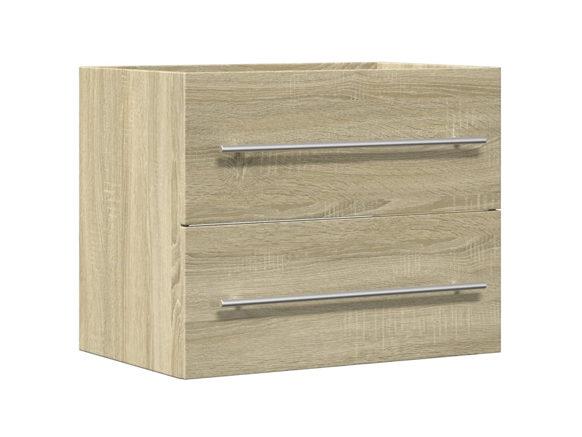 Armário de lavatório 60x38,5x48 cm com bancada em Carvalho Sonoma MAISON EXCLUSIVE