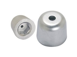 Ânodo Hexagonal Vetus Prateado 50 Mmtecnoseal