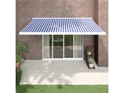 Retractable Awning, Retractable Awnings Vidaxl Multicolor Tecido (4 X 3 M)