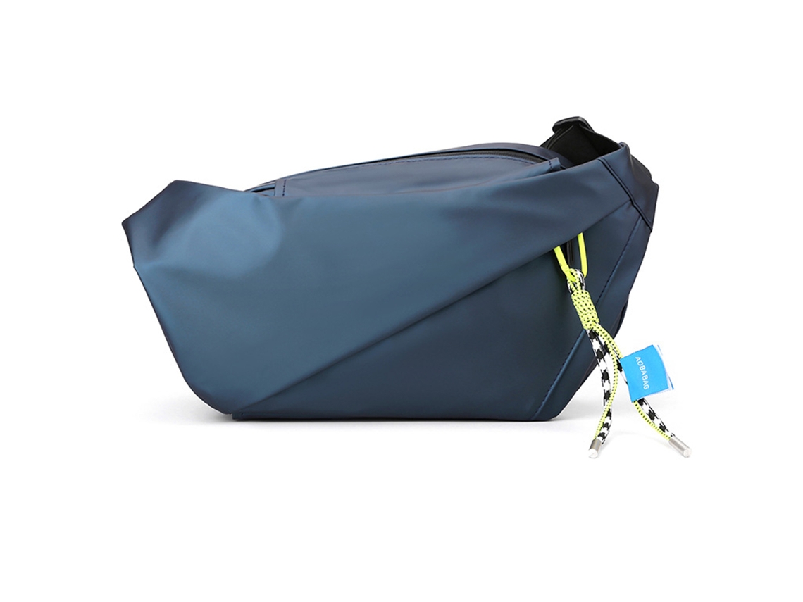 Mochila Tiracolo Tipo Tiracolo Bolsa de Ombro para Homens e Mulheres Mochila com Alça Única Azul
