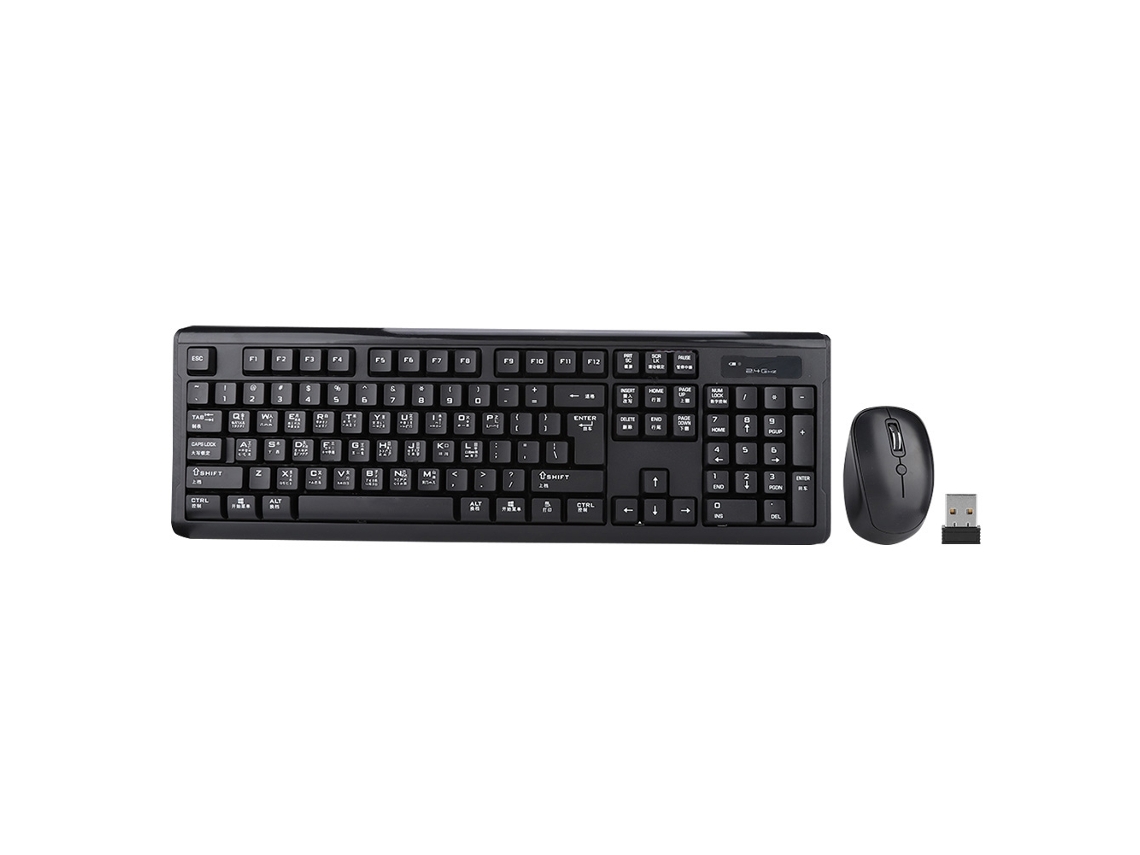 Conjunto de Teclado e Mouse Sem Fio para computador | LAXISCREED