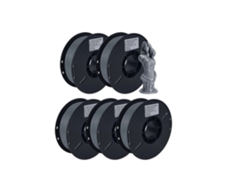 Filamento Para Impressora 3d, Cores Mistas, Material Pla,5kg Cinza Oem