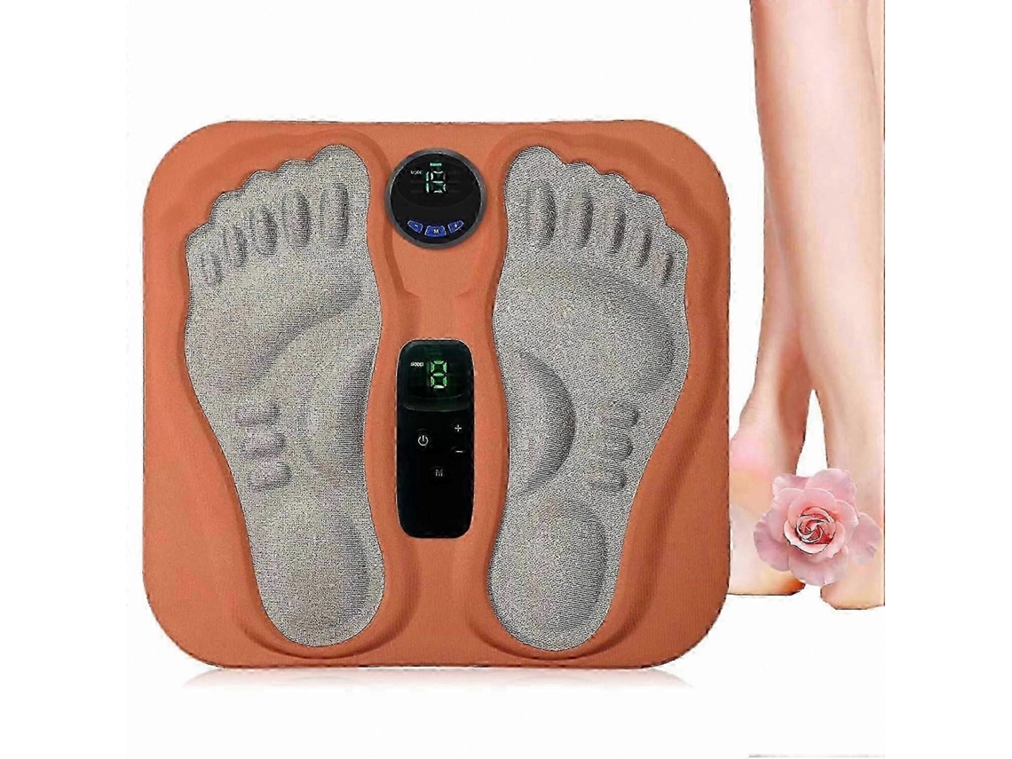 Massageador De Pés Hermhoffer Pro, Orthoback Renerv 3d Com Tratamento Regenerativo Ems, 15 Intensidades E 6 Modos.