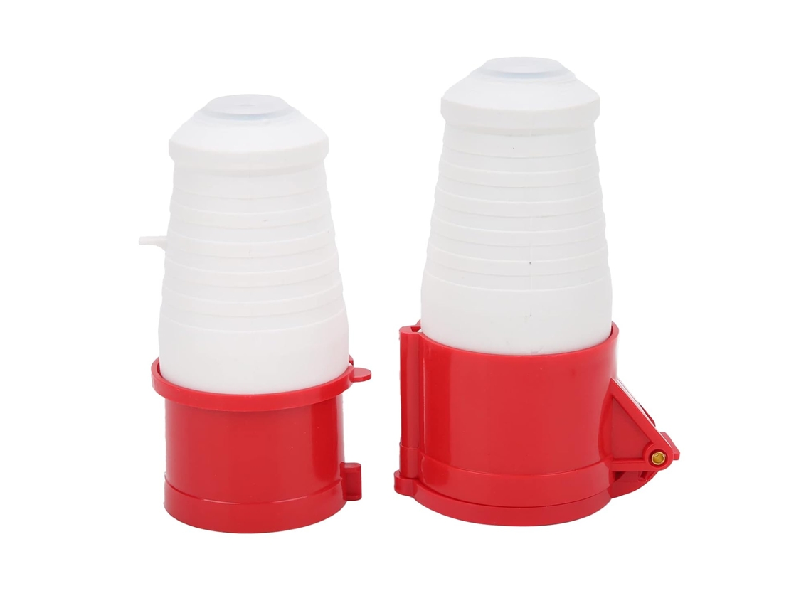 Tomada Industrial De Alta Resistência Com 5 Pinos E 32 A, Com Proteção