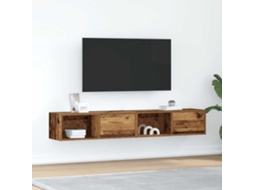 Vidaxl Móveis De Tv 2pcs 80x31x25,5cm Deriv. Madeira Madeira Velha