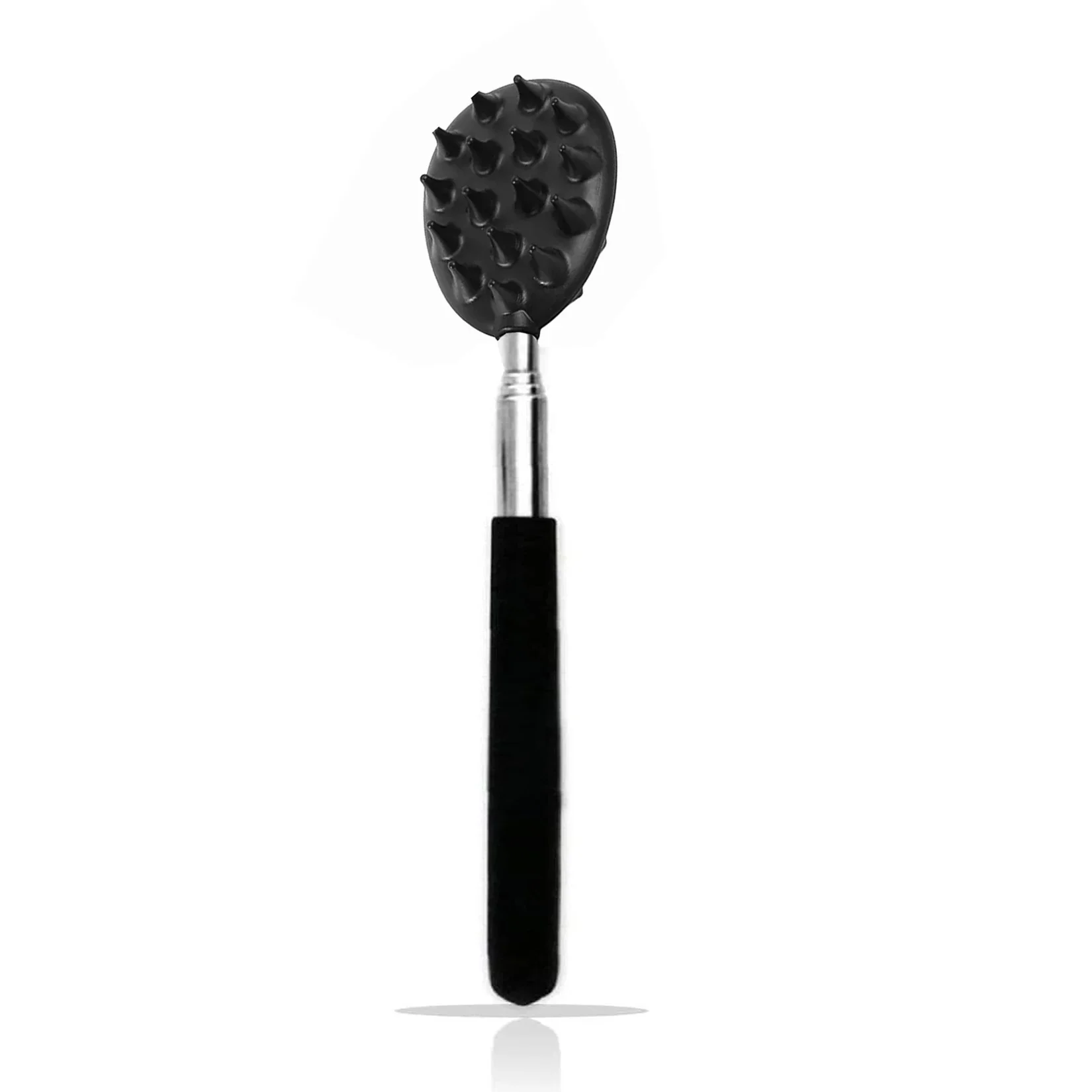 (preto) Massageador De Costas Retrátil Com 2 Superfícies De Raspagem Profunda.
