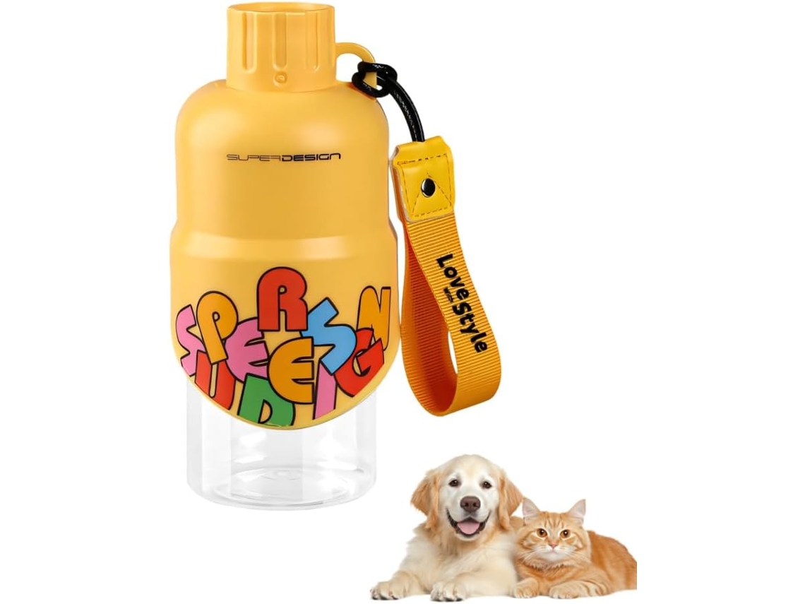 Garrafa Água Pet Portátil Antivazamento