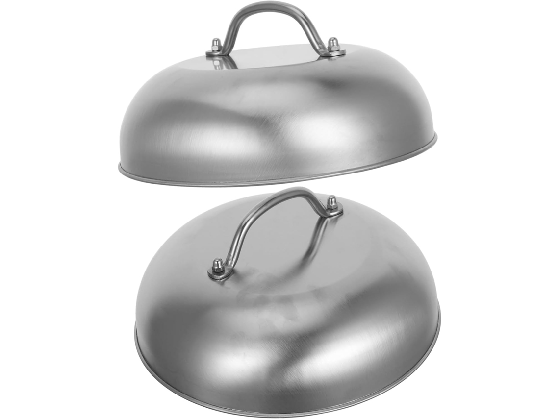 Tampas De Aço Inoxidável 430 De 9 Polegadas Para Panelas E Frigideiras, Resistentes, Ideais Para Grelhar E Cozinhar Em Churrasqueiras Gokoco