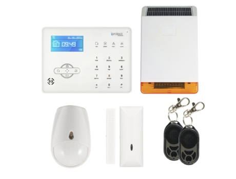 Kit 03 Alarme Gsm com Sirene Solar IPROTECT EVOLUTION