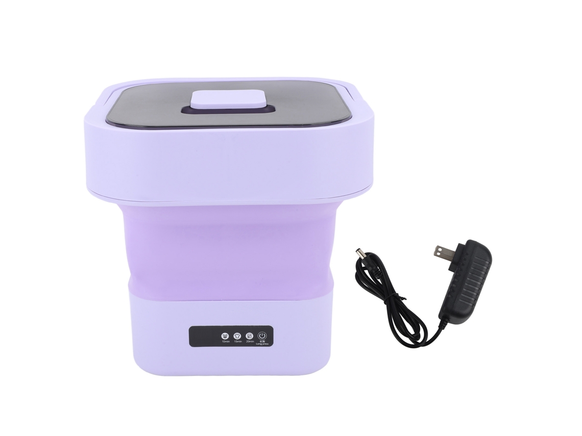 Laxiscreed Máquina De Lavar Pequena Com 10l, Portátil, Totalmente Automática E Compacta