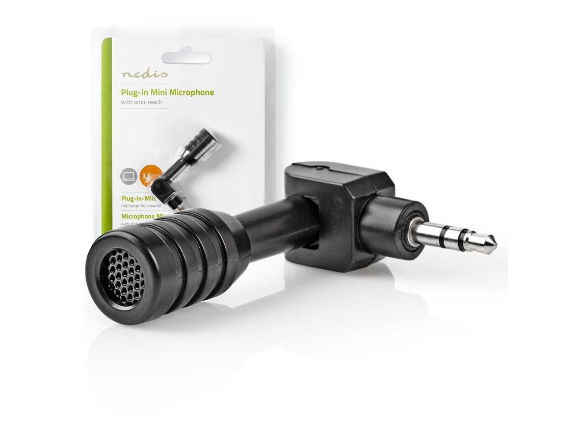 Microfone Mini Portátil/Pc Nedis