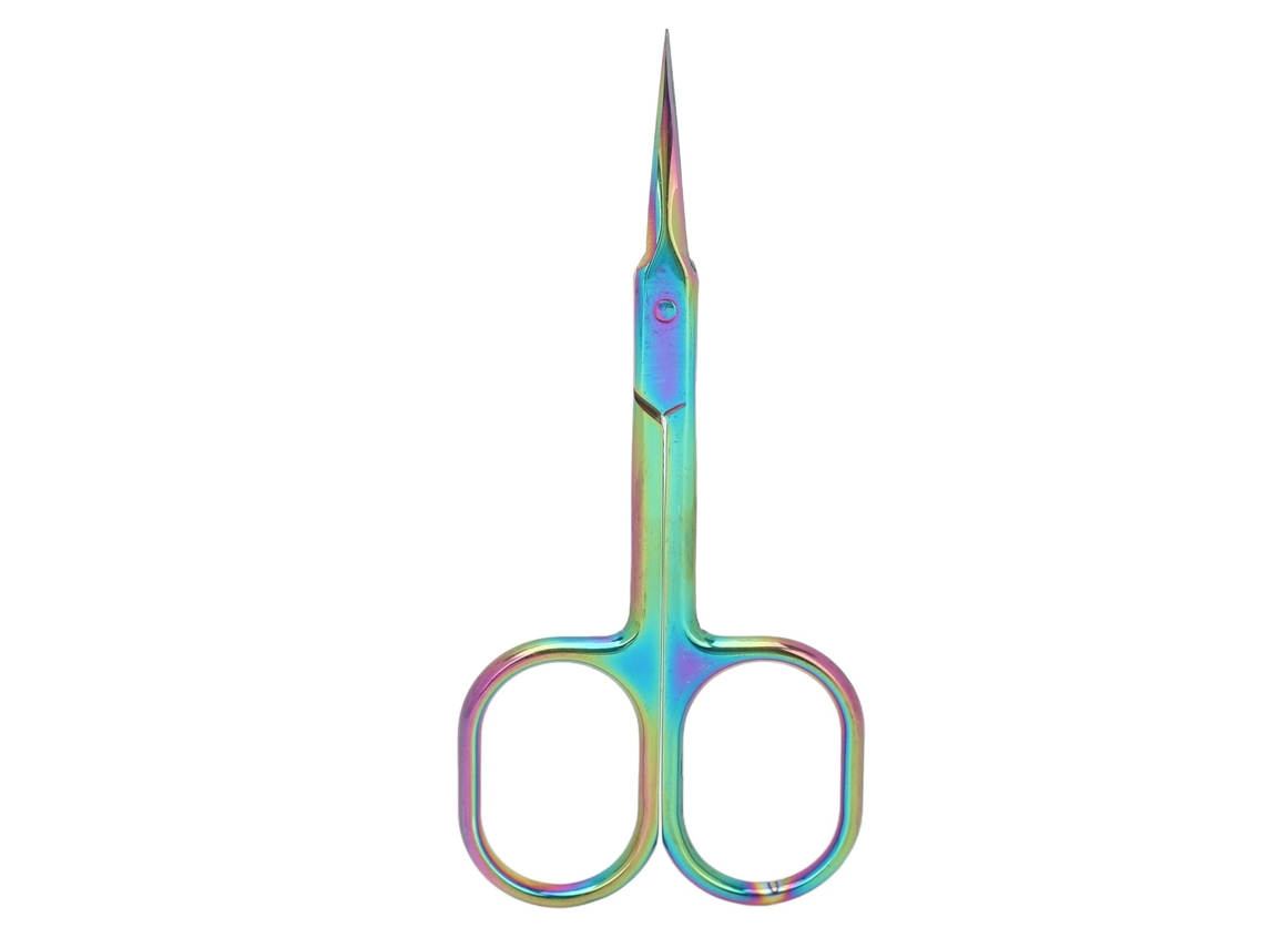 Tesoura De Cutícula Com Ponta Fina Aço Inoxidável Remoção De Pele Morta Para Manicure E Pedicure