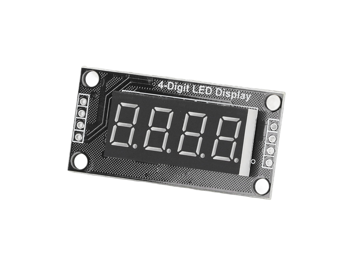 Módulo Display Led 4 Dígitos 7 Segmentos 5v Tm1637