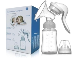 Bomba de leite materno manual, pequena e portátil, coletor de leite materno, bomba de alimentação para bebês e acessórios DUREFORWARD