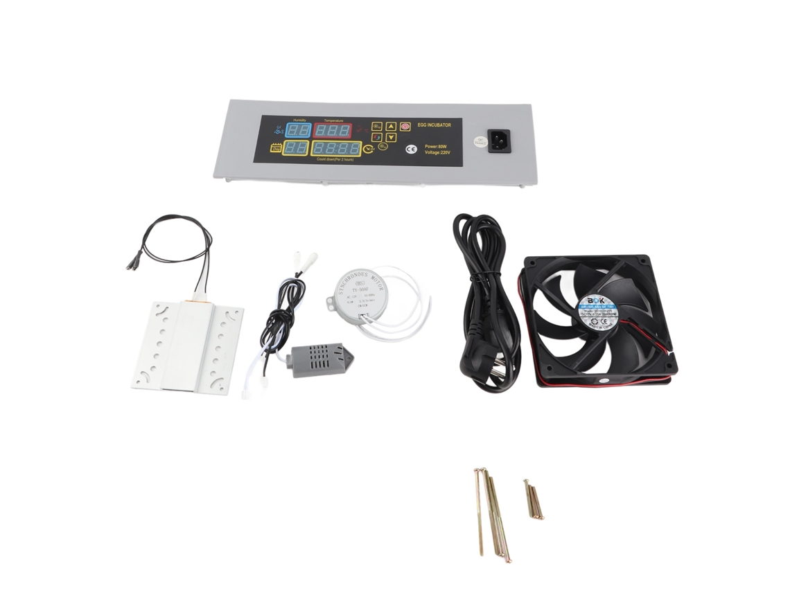 Controlador De Incubadora Mini Htmc-5 Acessórios Caixa De Incubação Ovos Temperatura Constante