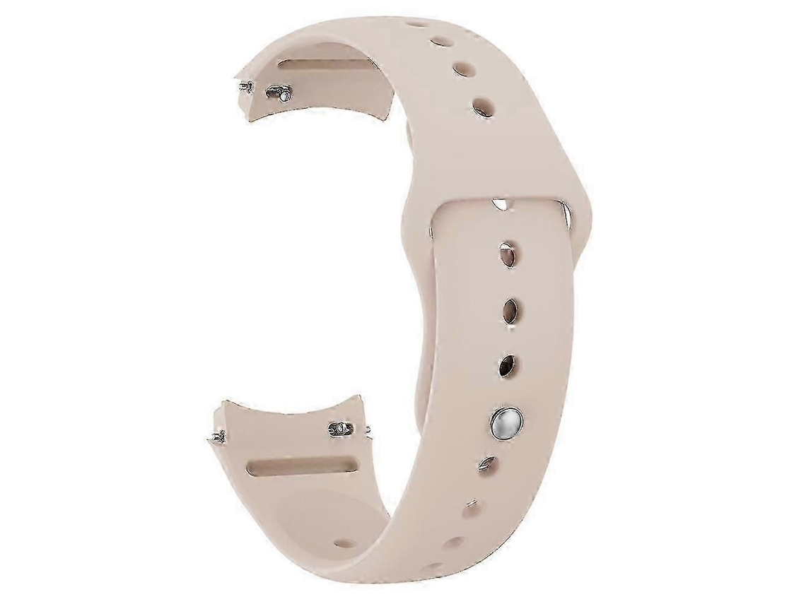 Pulseira De Silicone De 42 Mm Para Galaxy Watch 5 - Pulseira Com Fivela Invertida Para Smartwatch