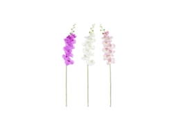 Flores Decorativas Dkd Home Decor Cor de Rosa Lilás Branco 14 X 7 X 91 Cm 3 Unidades
