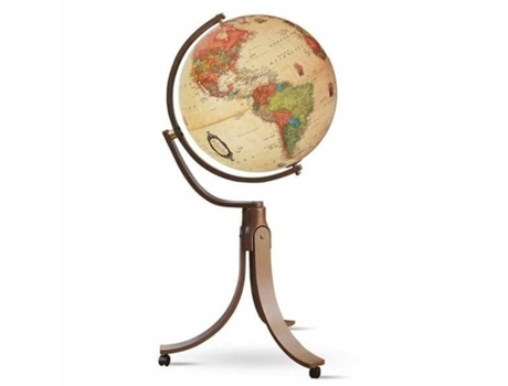 Globo terrestre luminoso com pé Ø 50 cm - Emily Antique Atmosphère