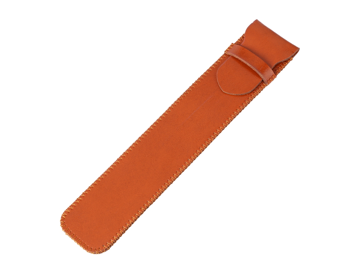 Estojo De Caneta De Couro (proteção E Armazenamento) Couro Crazy Horse Marrom Claro Para Apple Pencil