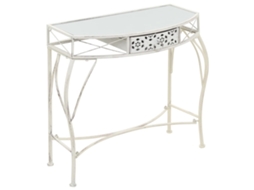 Vidaxl Mesa De Apoio Estilo Francês 82x39x76 Cm Metal Branco