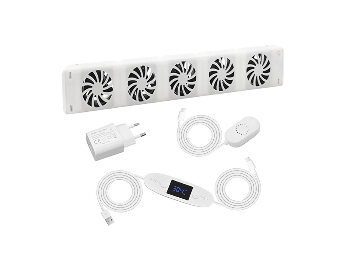 Ventilador Com Elemento Elétrico De 47 Cm