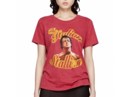 Rockinstone Rocky Movie Beaten Heather Red Adult T-shirt Size:xl