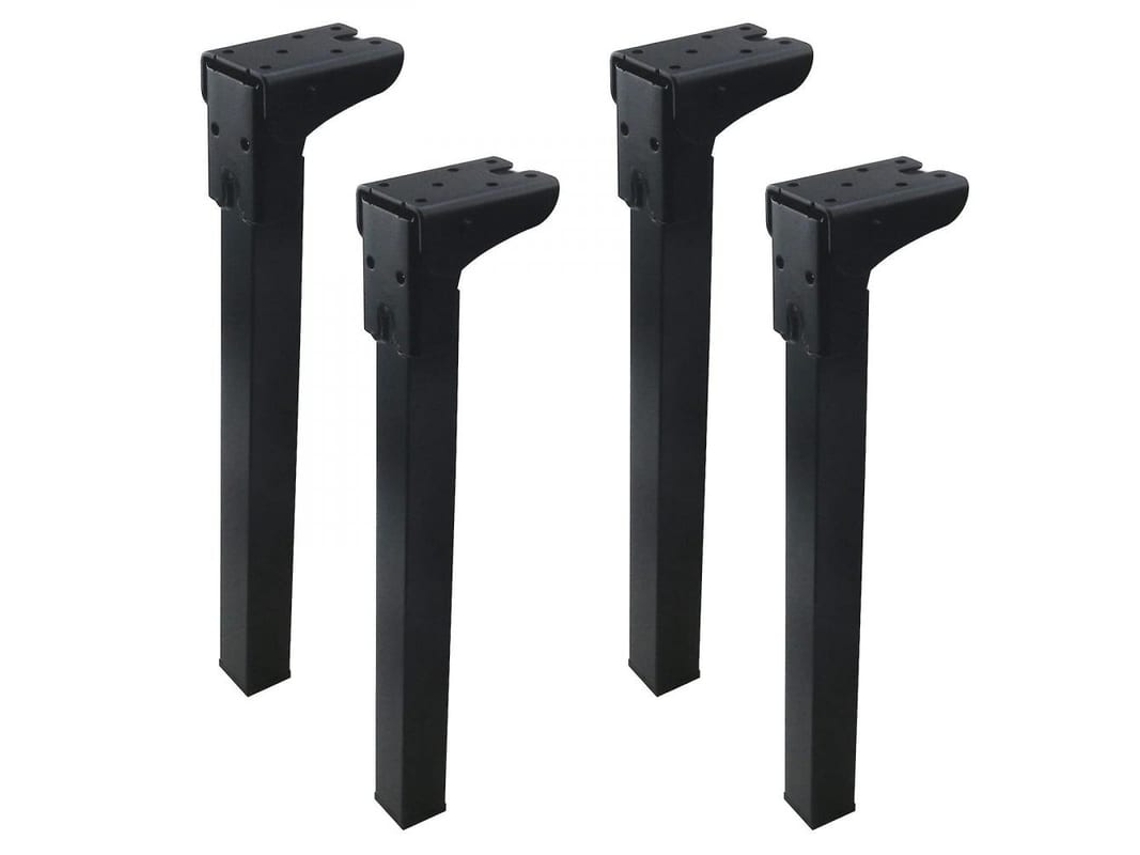 4 Pés De Mesa Dobráveis Metal 300mm 12 Polegadas Para Mesa Café Laptop Decoração Casa Zkc