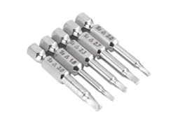 Conjunto Parafusos Magnéticos Triangulares Pcs Aço S2 1.8m