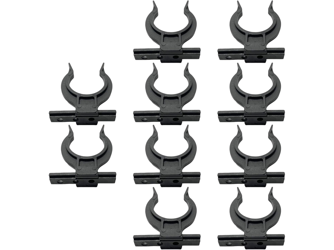 Conjunto De 10 Clipes Fixação Para Rodapé Cozinha, Suportes Reforçados Sem Parafusos, Acessório Para Rodapé De Cozinha